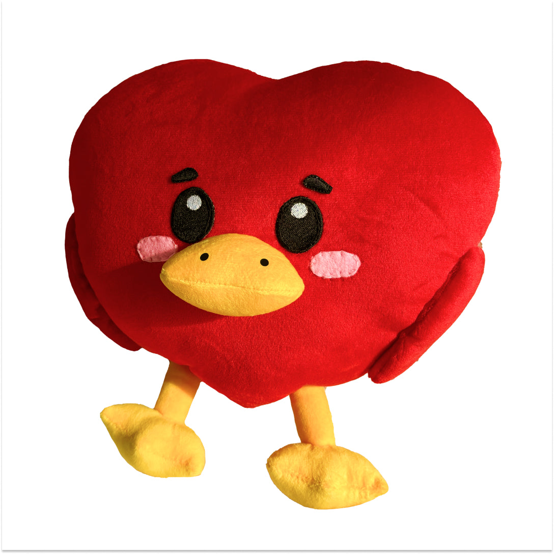 Peluche Pato Corazón