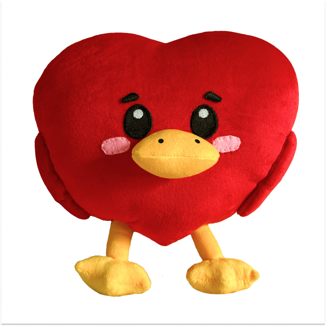 Peluche Pato Corazón